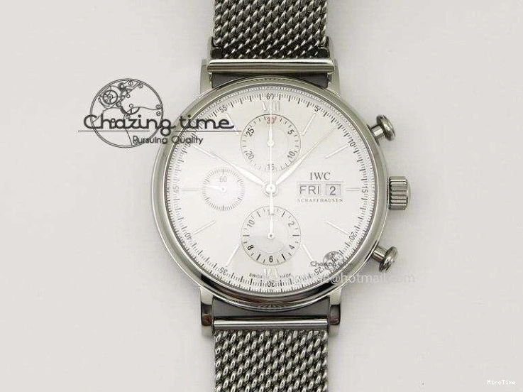 MIROTIME 1222 Thermal Pilot Chrono SS AZF 1:1 Best Edition Brown Dial on Brown Leather Strap A 7062